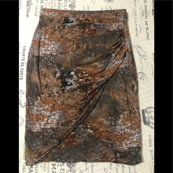 Dresses & Skirts - ☀️BOGO SALE☀️ Faux wrap pencil skirt